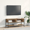vidaXL - TV-kast - Artisan - Eiken - 100x35x45 - cm - Geengineerd - Hout - en - Staal