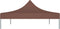 vidaXL - Partytentdak 270 g/m² - 410 x 280 cm - Bruin