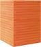vidaXL - Plantenbak - 50x50x68,5 - cm - massief - grenenhout - wasbruin