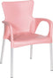 Bella terrasstoel roze