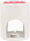 Scentchips® Duo Matt Waxbrander - Geurbrander - Oliebrander - Wax Melts Brander - Aromabrander - Ook Geschikt Voor Essentiële Oliën - Geurolie - Waxmelts - Wit