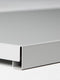 Kantoorkast of draaideurkast 195x92x50cm in aluminium staal