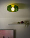 LUGUSE - Plafondlamp - Groen - Glas