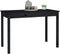 vidaXL - Eettafel - 110x55x75 - cm - massief - grenenhout - zwart