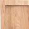vidaXL - Wastafelblad - 220x30x4 - behandeld - massief - hout - lichtbruin