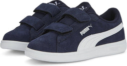PUMA Smash 3.0 SD V PS - Unisex Sneakers - Suède - PUMA Navy-PUMA White