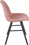 Zuiver Albert Kuip Soft Eetkamerstoelen Roze - Set van 2