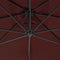 vidaXL - Zweefparasol - met - stalen - paal - 300 - cm - groen