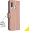 Accezz Hoesje Geschikt voor Huawei P30 Lite Hoesje Met Pasjeshouder - Accezz Wallet Softcase Bookcase - Roze