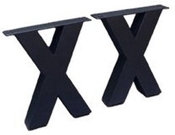 Benoa Cecil Iron Bench X Leg 8x8 cm Set of 2