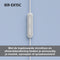 Sony IER-EX15C - In-ear oordopjes - USB-C aansluiting - Zwart