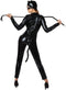 Dressforfun Hete Kat XXL - Verkleedkostuum - Catsuit met kattenstaart en masker - Zwart