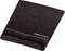 Fellowes Health-V Fabrik - Muismat Met Polssteun - Ergonomisch - Memory Foam - Antibacterieel - Zwart