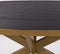 Stalux Eettafel - Tafel Mees - Tafel Mees - Duurzaam ontwerp - Moderne stijl - Ruime afmetingen - Zwart Eikenhout - 180 cm