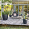 Lechuza CLASSICO Color 70 - Plantenbak - Bewateringssysteem - Leisteengrijs