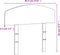vidaXL - Hoofdbord - 90 - cm - massief - grenenhout