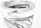 Zuiver Conic Vase M Black/White - Grijs