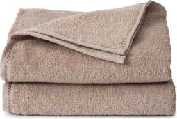 Ten Cate Handdoeken 50x100 - Handdoekenset 2 stuks - 100% Katoen - Taupe