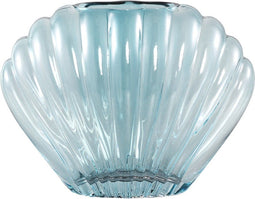 PTMD Shela Vaas - 14 x 9,5 x 18 cm - Glas - Blauw