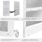 tectake® Magnetische Hordeur - Deurhor - Op maat te zagen - 95 x 210 cm