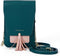 Telefoontasje Dames Crossbody - Selencia Telefoontasje Elegance Tassle - Universeel Schoudertasje telefoon - Donkergroen