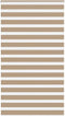 vidaXL - Zebra - Blind - 130x230 - cm - stofbreedte - 125,9 - cm - polyester - zandbruin