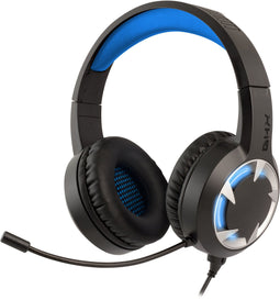 NGS GHX-510 - Over-Ear Koptelefoon - LED Lichten en Volume Controle - Blauw