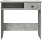 vidaXL - Bureau - 80x40x75 - cm - bewerkt - hout - betongrijs