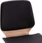 vidaXL - Eetkamerstoelen - 2 - st - kunstleer - zwart