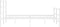 vidaXL - Bedframe - met - hoofd- - en - voeteneinde metaal - wit - 160x200 - cm