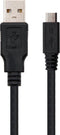 Nanocable 10.01.0503 - USB A naar Micro-USB B - 3 m - Zwart