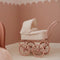 Little Dutch Poppenwagen - Poppenwagen - Met bloemen- en vlinderprint - Roze