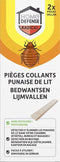 Home Defense - Bedwantsen lijmvallen - Effectieve bedwantsenbestrijding - Veilig voor kinderen en huisdieren (2 stuks)