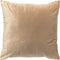 Dutch Decor LUNO - Kussenhoes 45x45 cm - gouden opdruk - Semolina - beige - met rits