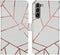 iMoshion Hoesje Geschikt voor Samsung Galaxy S23 Plus Hoesje Met Pasjeshouder - iMoshion Design Softcase Bookcase - Wit / White Graphic