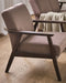 ASNES - Fauteuil - Bruin - Polyester