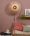 GOOD&MOJO Wandlamp Kalimantan - Bamboe/Zwart - Ø60cm - Binnen Modern