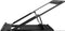 Mobiparts Laptop Stand - Ergonomische Aluminium Standaard - Zwart