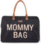 Childhome - Mommy Bag ® - Verzorgingstas - Zwart - Goud - Multifunctioneel - Grote Capaciteit - Inclusief Accessoires