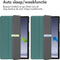 imoshion Tablet Hoes - Geschikt voor Samsung Galaxy Tab A9 Plus - Trifold Bookcase - Donkergroen