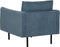 VINTERBRO - Fauteuil - Blauw - Polyester