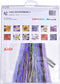 Thea Gouverneur - Borduurpakket met telpatroon - 497A - Voorgesorteerde DMC Garens - Hortensia - Aida - 15 cm x 14 cm - DIY Kit
