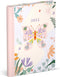 Lannoo Graphics - Diary Wire-O 2024 - Agenda 2024 - Wire-O - FRAGILE - Peach - 7d/2p - 4Talig - 120 x 160 mm
