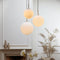 Light & Living Hanglamp Medina - Wit Glas - Ø30cm - Modern - Hanglampen Eetkamer, Slaapkamer, Woonkamer