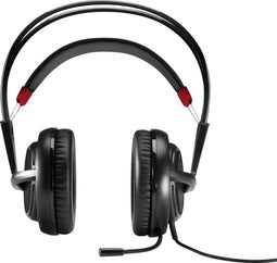 HP OMEN - Headset - Uitschuifbare microfoon - Zwart/Rood
