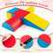 Coast 5-delige Foam Bouwstenen Set - Montessori - Motorische Vaardigheden - Blauw Geel Rood