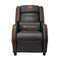 Cougar Ranger S - Gaming Sofa - Met armleuning en kussen - Zwart/Oranje