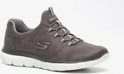 Skechers Summits Itz Bazik dames sneakers - Grijs - Maat 37 - Extra comfort - Memory Foam