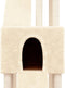 vidaXL - Kattenmeubel - met - sisal - krabpalen - 190 - cm - lichtgrijs