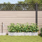vidaXL - Tuinplantenbakken - met - Waterirrigatiesysteem - - - 4 - stuks - - - Wit